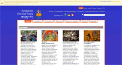 Desktop Screenshot of fundacionchusuptsang.org