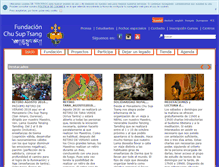 Tablet Screenshot of fundacionchusuptsang.org